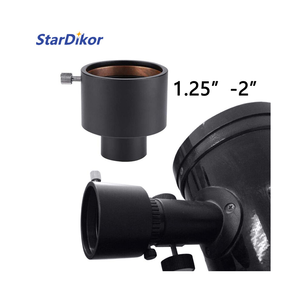 1.25 Inch To 2 Inch Telescope Eyepiece Adapter 31.7Mm To 50.8Mm Metal Adapter 9438795342790