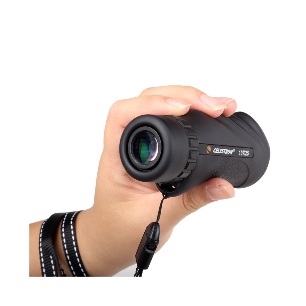 NATURE 10x25 monocular telescope with  BAK-4 prisms single telescope high speed single hand outdoor portable