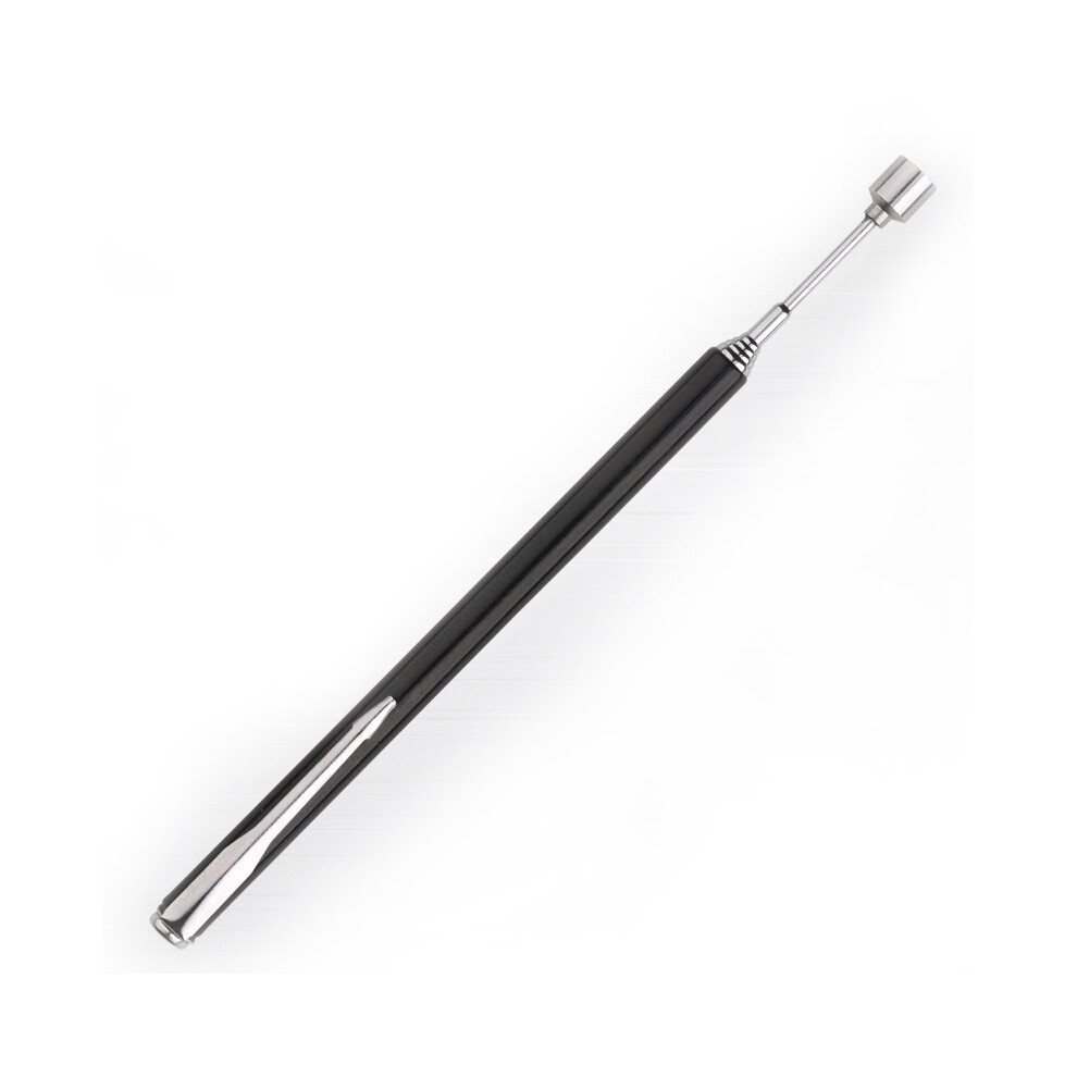 (Black) Portable Telescopic Easy Magnetic Pick Up Rod Stick Extending Magnet Handy Tool Telescopic Magnetic Pick Up Pen 9438795339158