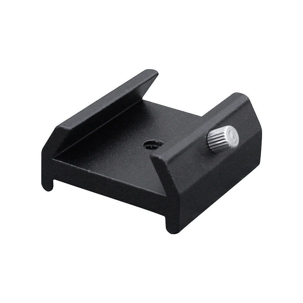 (Black) Universal Dovetail Groove With Locking Screw Quick-Connect Finder Scope Guide Scope Adapter Bracket For Telescope Black 9438795339226