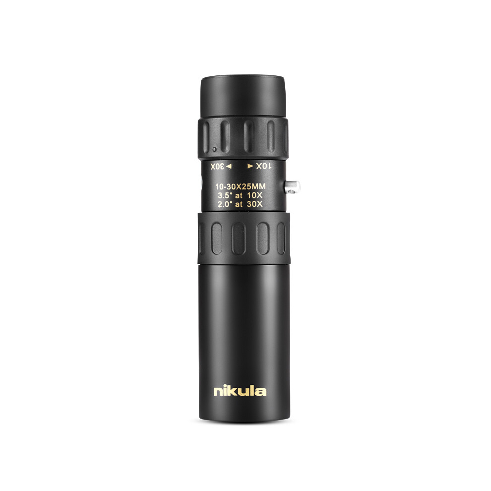 (Single Monocular) Original Binoculars 10-30X25 Zoom Monocular High Quality Telescope Pocket Binoculo Hunting Optical Prism Scope No Tripod 9438795339714