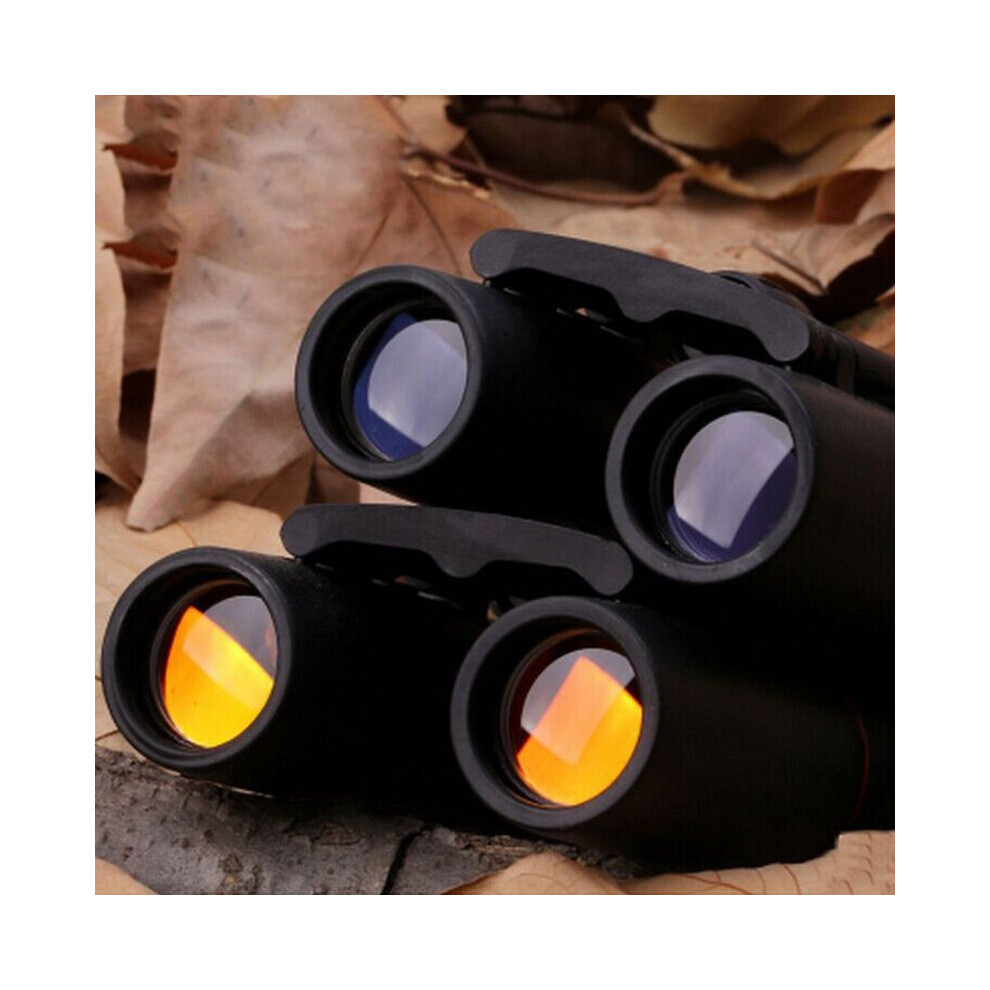 ( ) Pocket Mini Binoculars Sakura 30X60 Hd Wide-Angle Portable Low- Night Vision Telescope Super Clear Wide-Angle Telescope Black/Red/Light 9438795340123