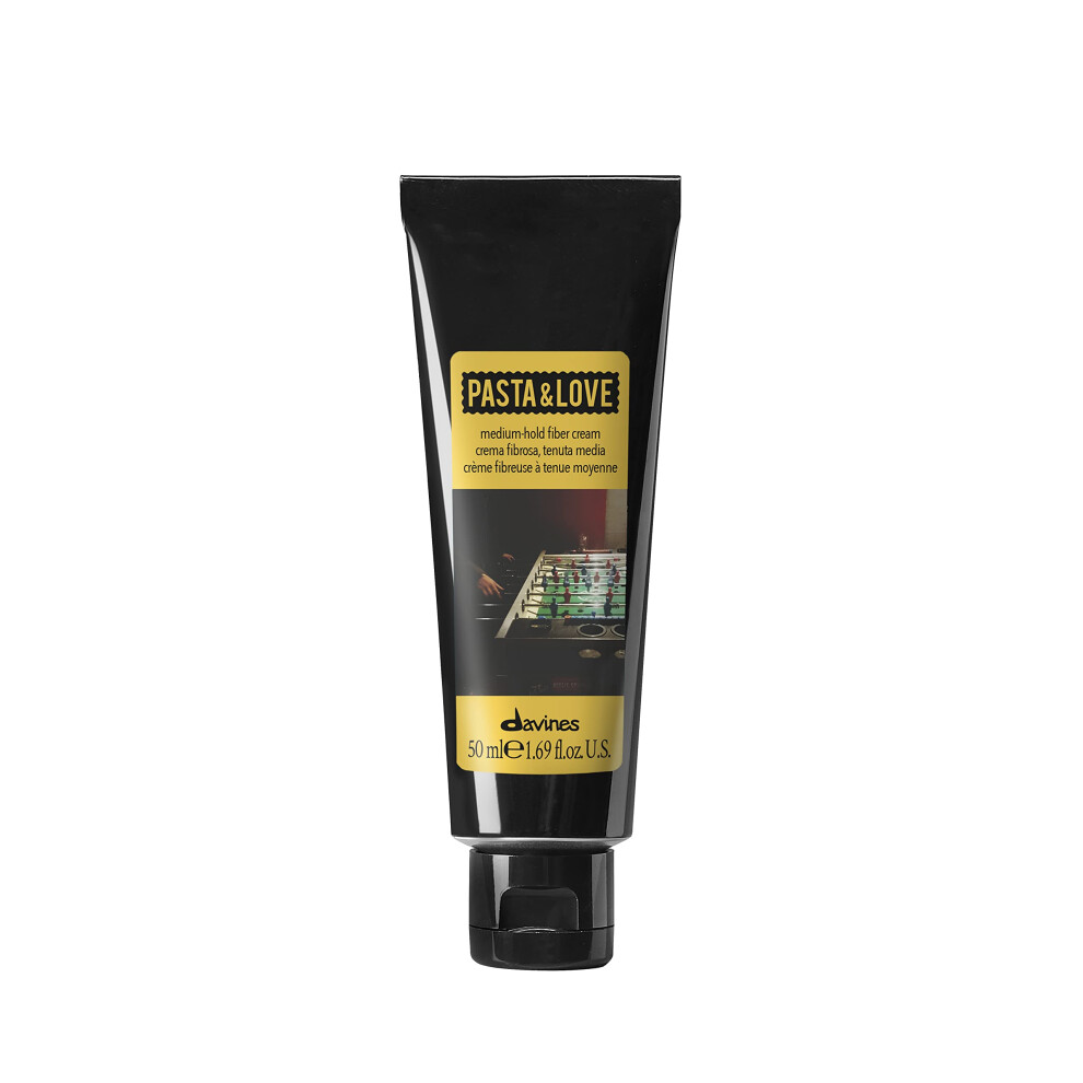 Davines Cream Pasta & Love Men's Medium Hold Hair-Styling Fiber For Workable And Texturized Styling 1.69 Fl. Oz.