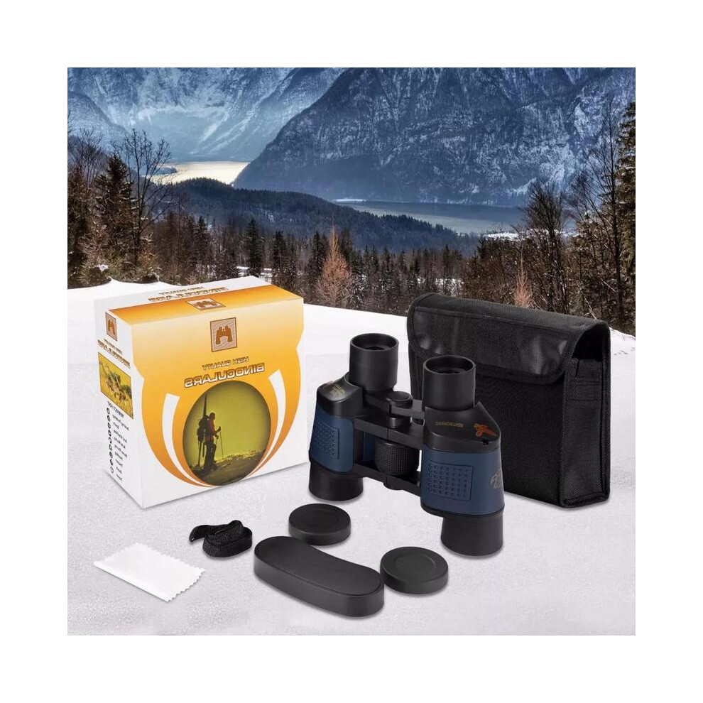 (Hd Binoculars) Low Night Scene Professional Binoculars Powerful Long Range Prismatic Long Distance Binocular Night View Telescope Theater Light 9438795357251