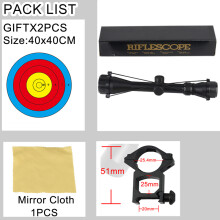 (20MM Tall) 3-9X40 HD Single-tube Telescope Aluminum Alloy Precision MOA Water Proof