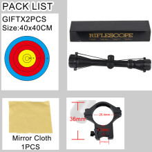 (11MM) 3-9X40 HD Single-tube Telescope Aluminum Alloy Precision MOA Water Proof