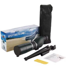 (With tripod) 20-60X60 Spotting Scope Zoom Monocular Powerful Telescope Bak4 Prism Waterproof Anti-Fog For Camping Bird Watching Landscape
