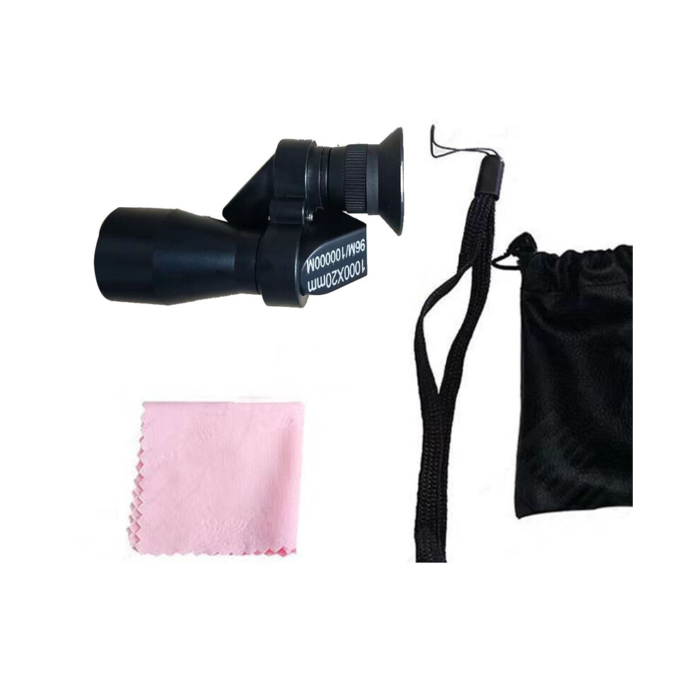 (Black) Portable Hd Night Vision Mini Pocket Monocular Telescope High Magnification Zoom Outdoor Fishing Telescope For Hunting Camping Black 9438795354700