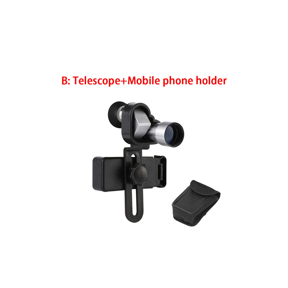 (C) 8X20 Hd Mini Pocket Zoom Monocular Outdoor Portable Telescope For Hunting Camping Mountaineering Hike Birdwatching 9438795355530