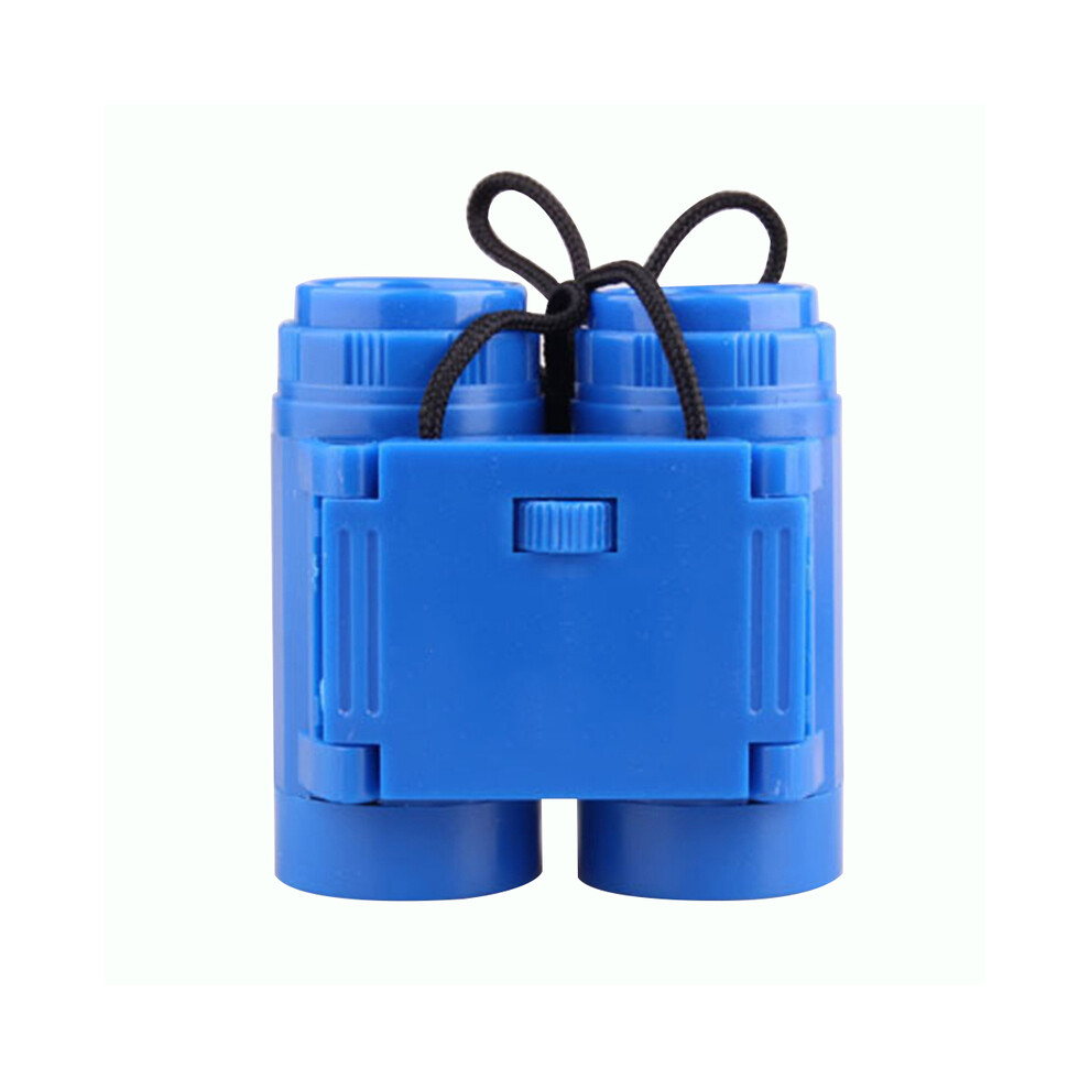 (Blue) 1Pcs Outdoor Children's Toy Telescope Plastic Color Binoculars Children's Science Educational Telescope Toys Blue 9438795354762