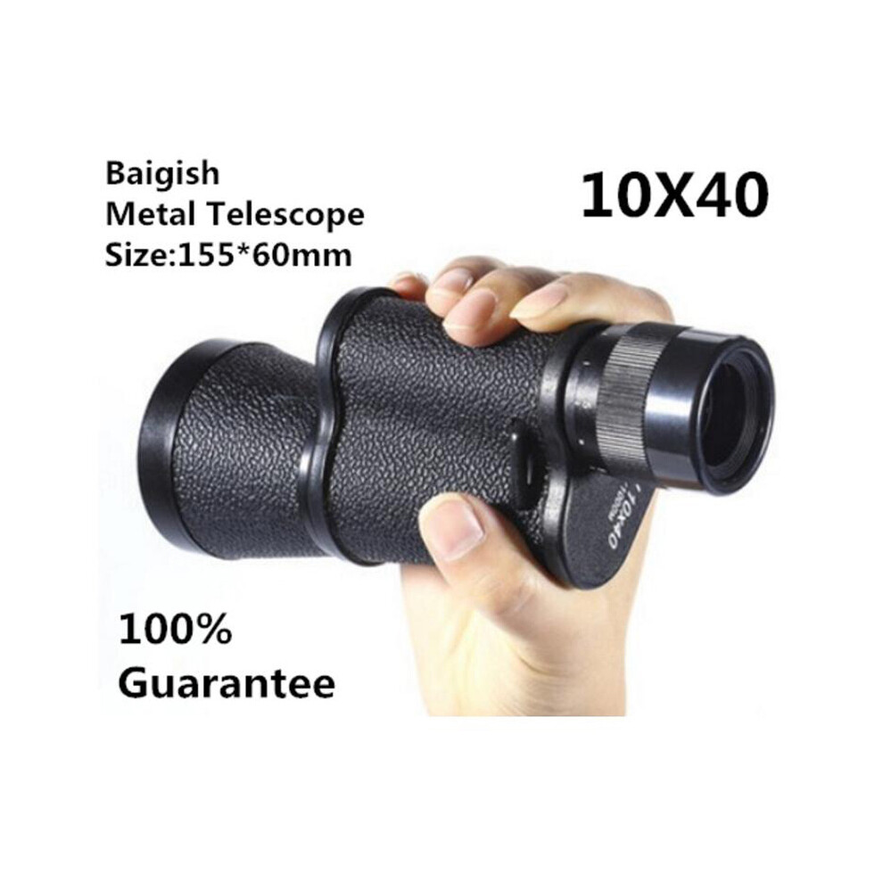 (10X40 Metal) Metal Russian Military Monocular Telescope Bak4 Hd Professional Spyglass Fmc Night Vision Monocular Binoculars Hunting Camping 9438795356292