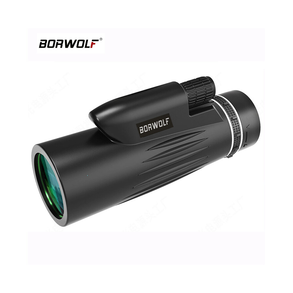 (Monocular) 12X50 Monocular Telescope Hd Bak4 Prism Scope With Phone Clip Tripod For Hunting Birdwatching Telescope 9438795355110