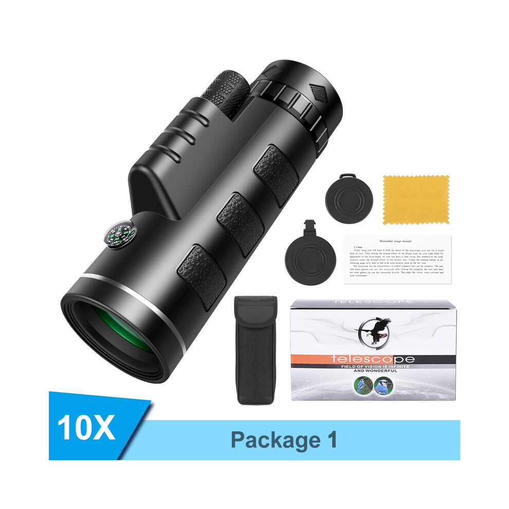 (Only Monocular) Professional Monoculars 40X60 High Powered Monocular Telescope High Definition Scope For Birds Watching Hunting Camping 9438795355202