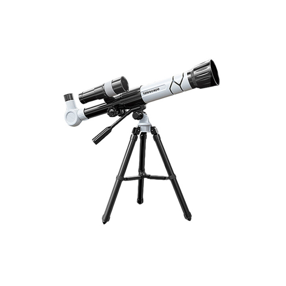 (White) Hd Astronomical Telescope Professional Kids Stargazing Monocular Teaching Aids White 9438795356575