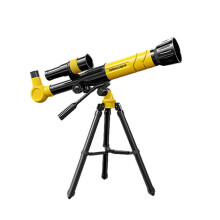 (Yellow) HD Astronomical Telescope Professional Kids Stargazing Monocular Teaching Aids