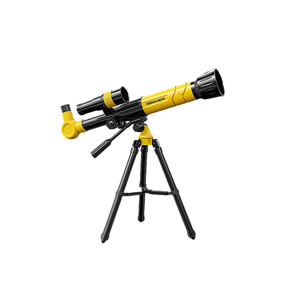 (Yellow) Hd Astronomical Telescope Professional Kids Stargazing Monocular Teaching Aids Yellow 9438795356568