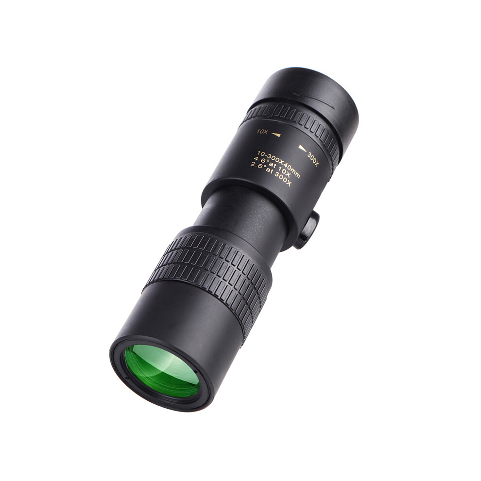 (Type A) 10-300X40mm Bak4 Prism Monocular Telescope Spotting Scope For Adults Bird Watching Outdoor Camping Hiking Spotting Scope 9438795352690