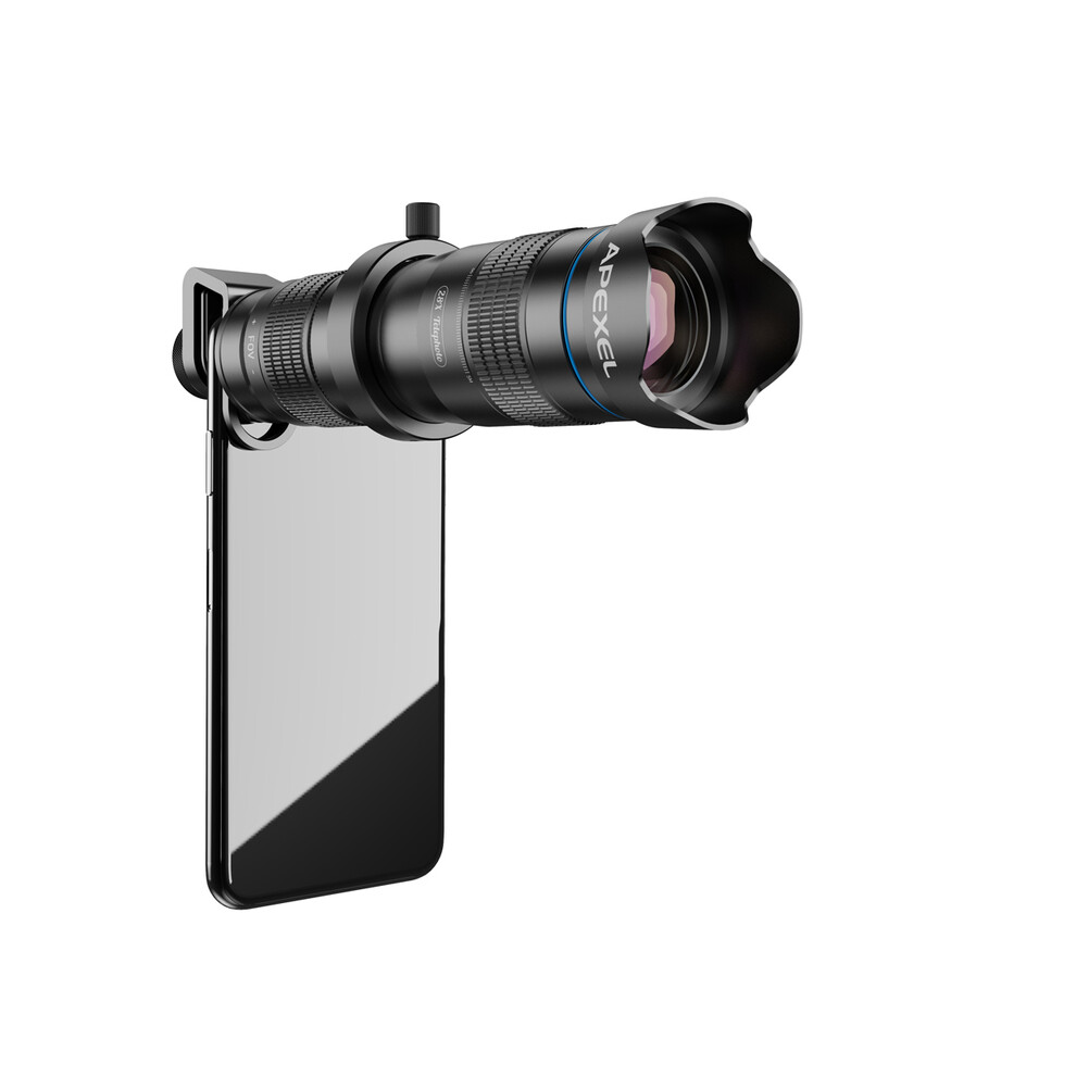 (Only 36X Telescope) Optic Phone Mobile Camera Lens 36X Telephoto Telescope Lens Monocular+ Selfie Tripod For Iphone Huawei All Smartphones 9438795337062