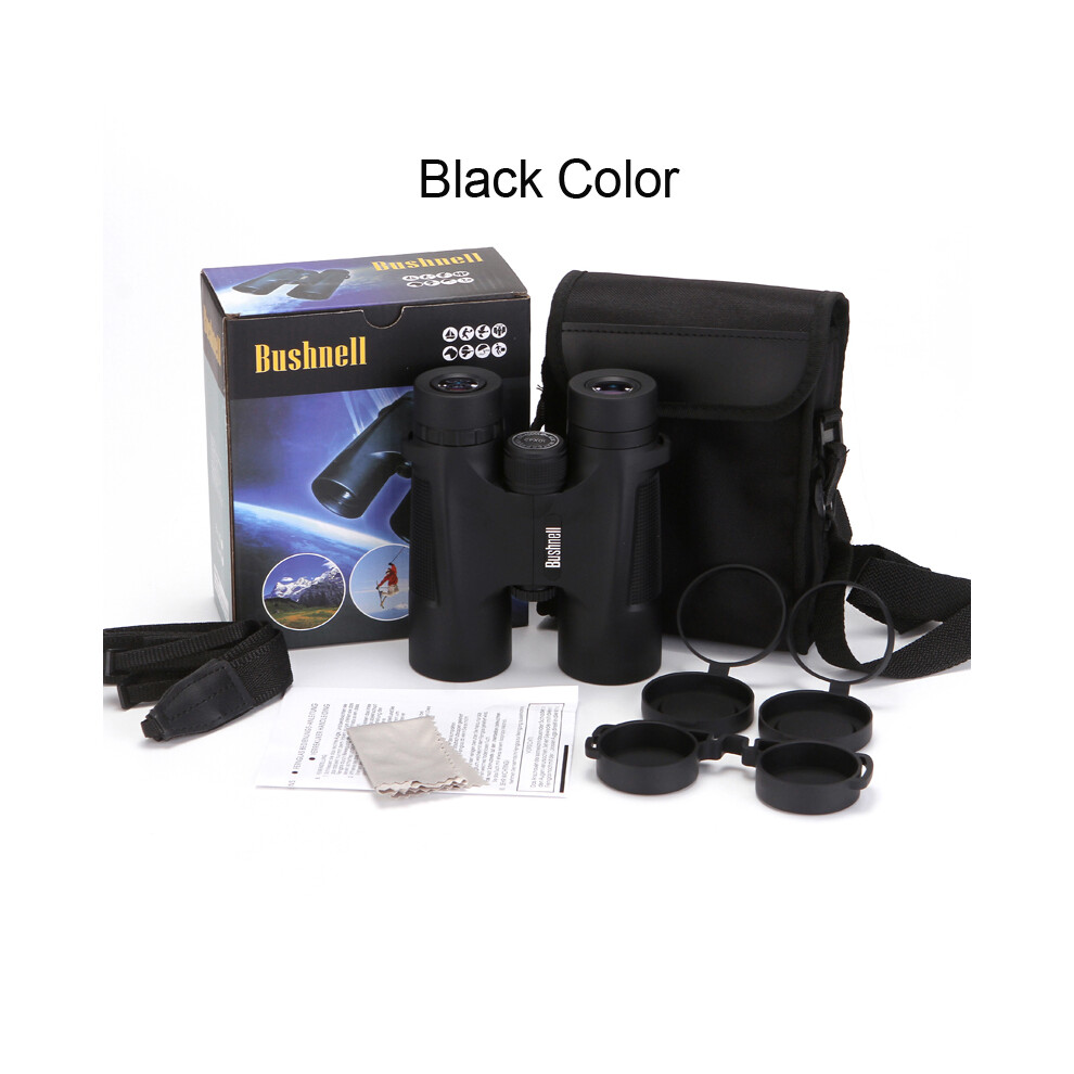 () Hd High Power 10X42 Binoculars Professional Tourism Waterproof Telescope Bak4 Prism Low Night Vision For Outdoor Hunting Black/Light 9438795353291