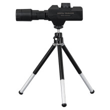 (Black) WiFi Digital Telescope 70X Large Aperture Objective Lens 2MP Photos Videos Mobile-detective Crosshairs Positioning Telescope