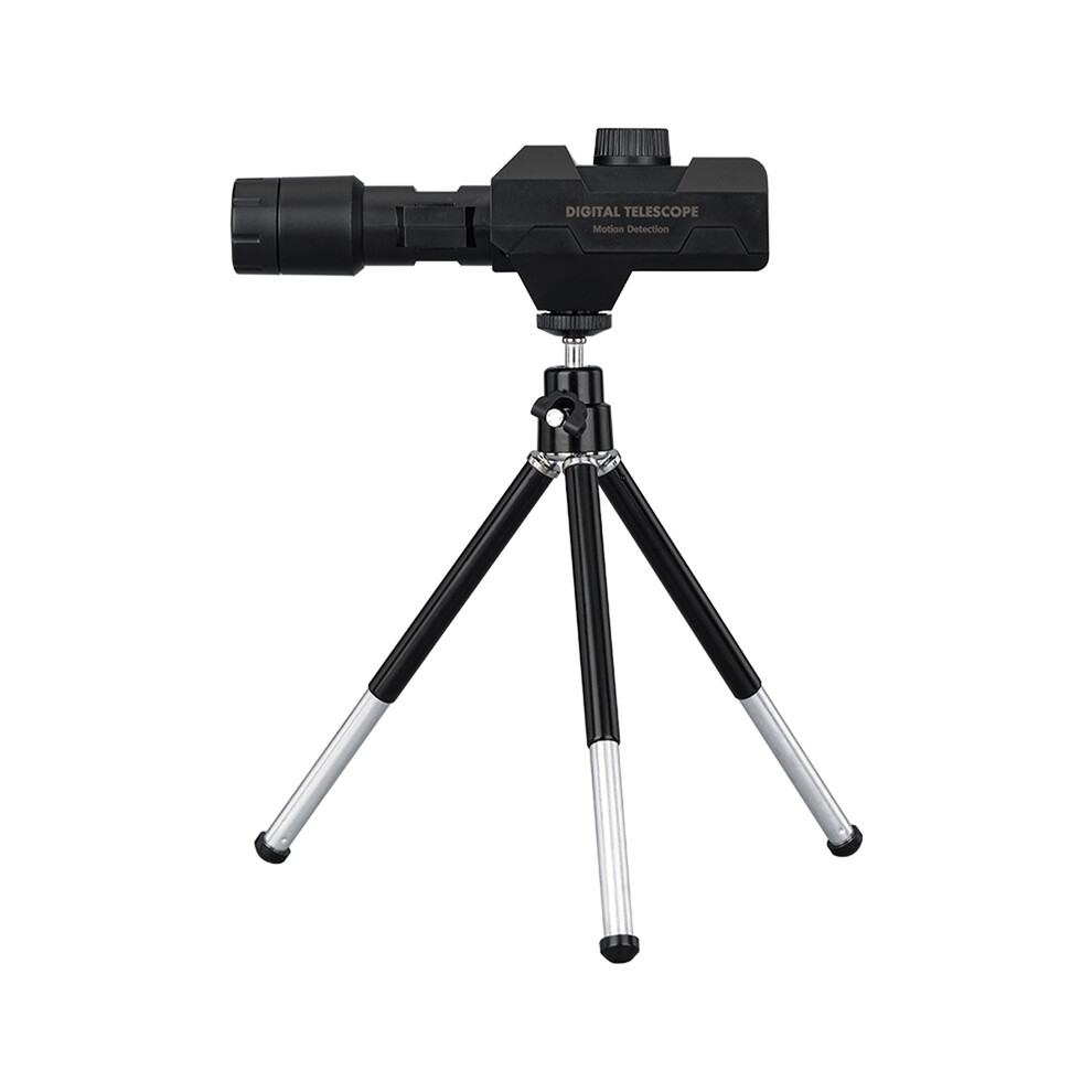 (Black) WiFi Digital Telescope 70X Large Aperture Objective Lens 2MP Photos Videos Mobile-detective Crosshairs Positioning Telescope-image-OPC-PGDM2J2-NEW