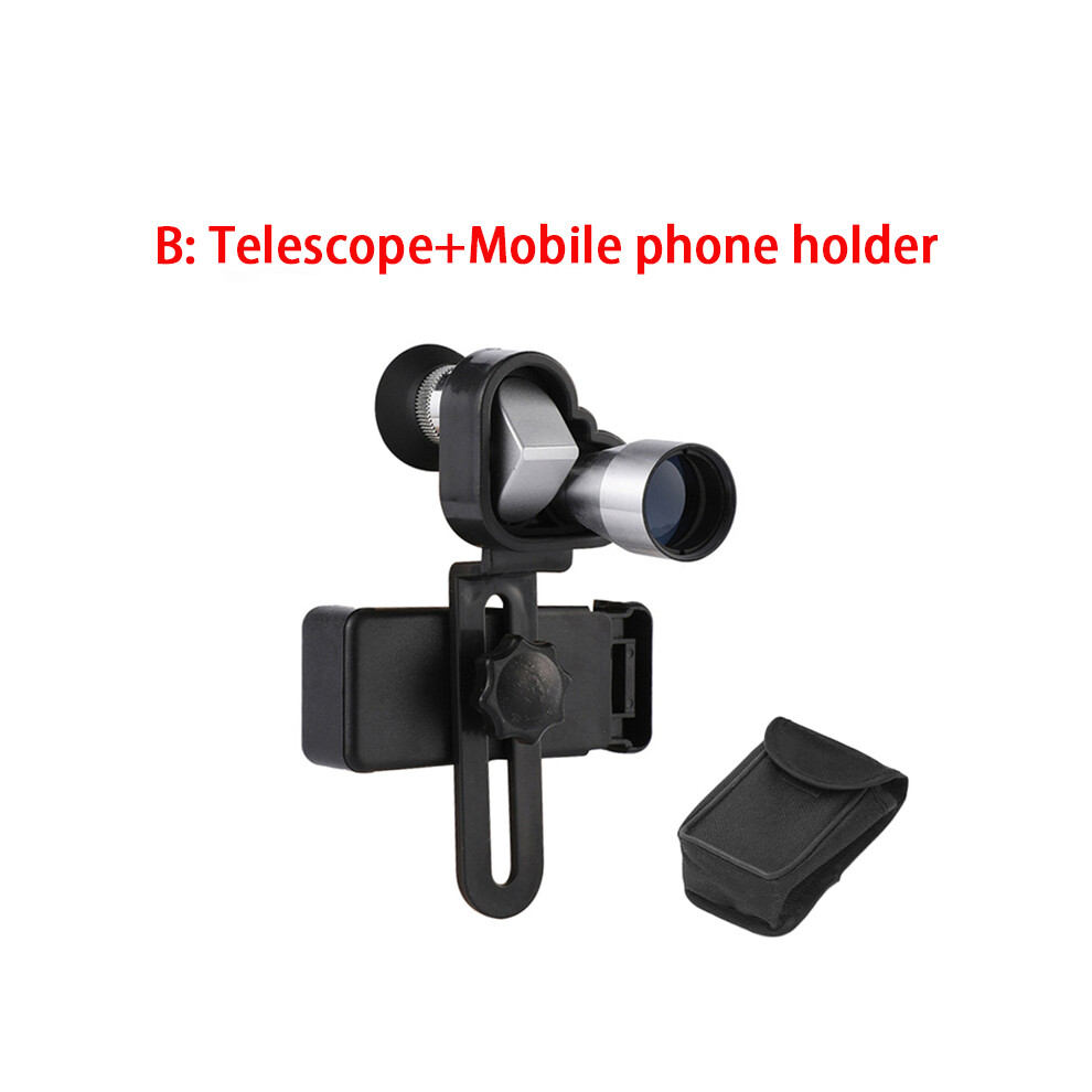 (Telescope And Bracke) 2023New 8X20 Hd Night Vision Monocular Outdoor Portable Telescope Hunting Camping Mountain Hiking Bird-Watching 9438795354571