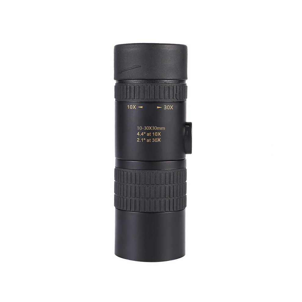 (Standard) Portable Hd Monocular Zoom Telescope 10-30X30 With Tripod And Telephone Stand For Camping,Hunting Tourism Sightseeing 9438795349690