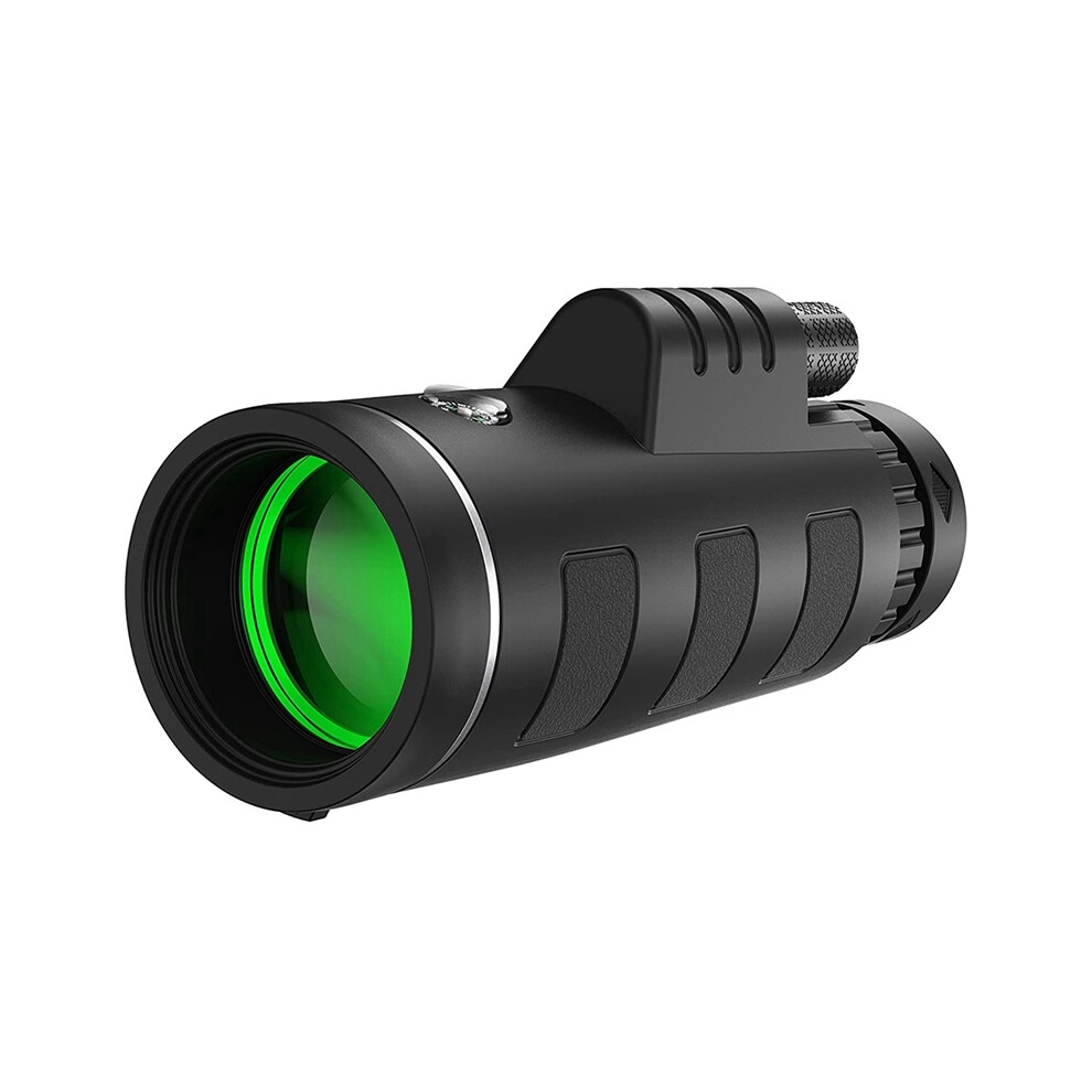 (Black) Bak4 Prism Fmc Monocular 40X60 High Definition Monocular Telescope With Smartphone Adapter For Outdoor Black 9438795349973