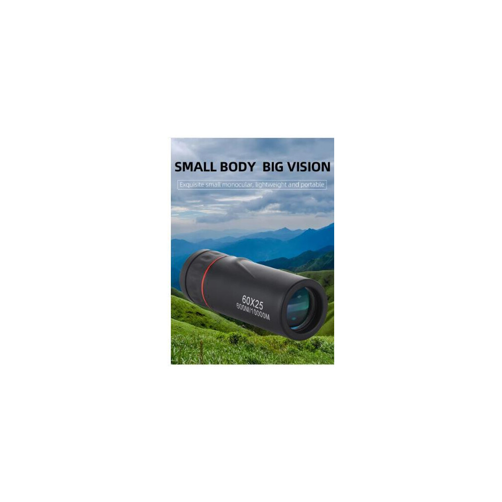 (60X25) 30X25/60X25/100X25 Optical Zoom Field Glasses Telescopes Clear View Film Hunting Hd Binoculars Adjustable Focal Length Red 9438795349935