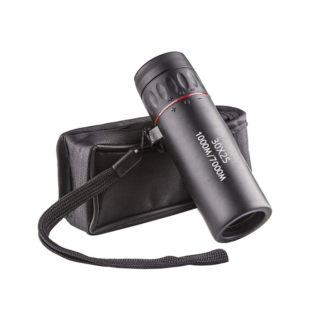 () Hd 30X25 Monocular Telescope Binoculars Zooming Focus Film Binoculo Optical Hunting High Quality Tourism Scope New Gift Black/Green 9438795350207