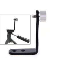 ()Adaptateur binoculaire en métal en forme de L, support de trépied pour télescope binoculaire, 1 pièce