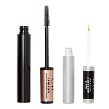e.l.f. Cosmetics Lash Beats Mascara & Lash Serum Bundle Defining Lengthening Mascara & Lash & Brow Enhancing Serum Makes Lashes Appear Thick & Defi