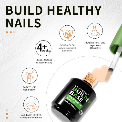 Love easy Hema- Free Builder Base - Milky White+ Wooly Beige 2