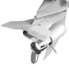 STINGRAY HYDROFOILS - Classic Junior 2 Hydrofoils pro 9,9-40 hp (bl) - Nejlep pro mal lode - Stabilizacn ploutve pro prvesn/outdrive motory -