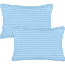 Utopia Bedding Barnkudde (Ljusblå, 2-pack) 13x18 kuddar för sömn, mjukt och andningsbart