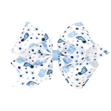 Divine Creations lnyok foiskolai tmj jtknapi logja Nyomtatott hajmasni a Wee Ones-tl egy WeeStay klippen Klasszikus Grosgrain Klasszikus Gros