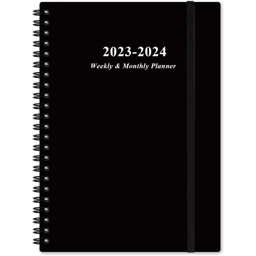 2023-2024 Ημερολόγιο - A5 Εβδομαδιαίο & Μηνιαίο Ημερολόγιο & Ημερολόγιο 1