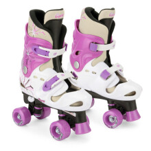 Osprey Roller Skates | for Kids, Beginners, Adjustable Sizing Quad Skates, 4 Wheel Skates, Durable Safe-Lock Straps, Multiple Colours