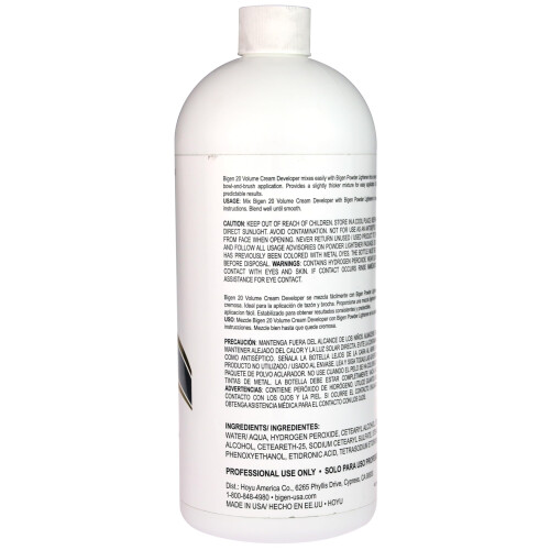 Bigen Bigen Cream Developer  20 Volumen  32 fl oz (1 Stck) 2