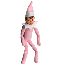 (Pink) On Shelf The 30cm Elf Doll Christmas Gift Tradition Toy Xmas Cute Decoration