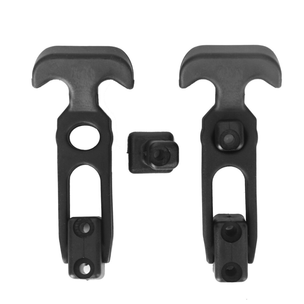 Adrivwell Flexible Rubbert-Handle Hasp Draw Latches For Cooler Golf Cart Or Tool Box Pack Of 2 603977827344