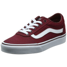 Vans Womens Ward Trainers Sneaker Red ((canvas) Burgundy Olq) 5