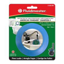 Fluidmaster 510a-001-P10 Estndar americano y Eljer Reemplazo de vlvula de descarga Sello azul