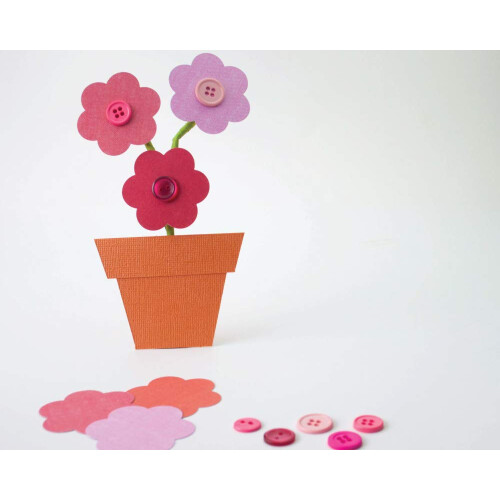 Punch Bunch Slimlock Large Punch - Flower 1-3/4 cala 1