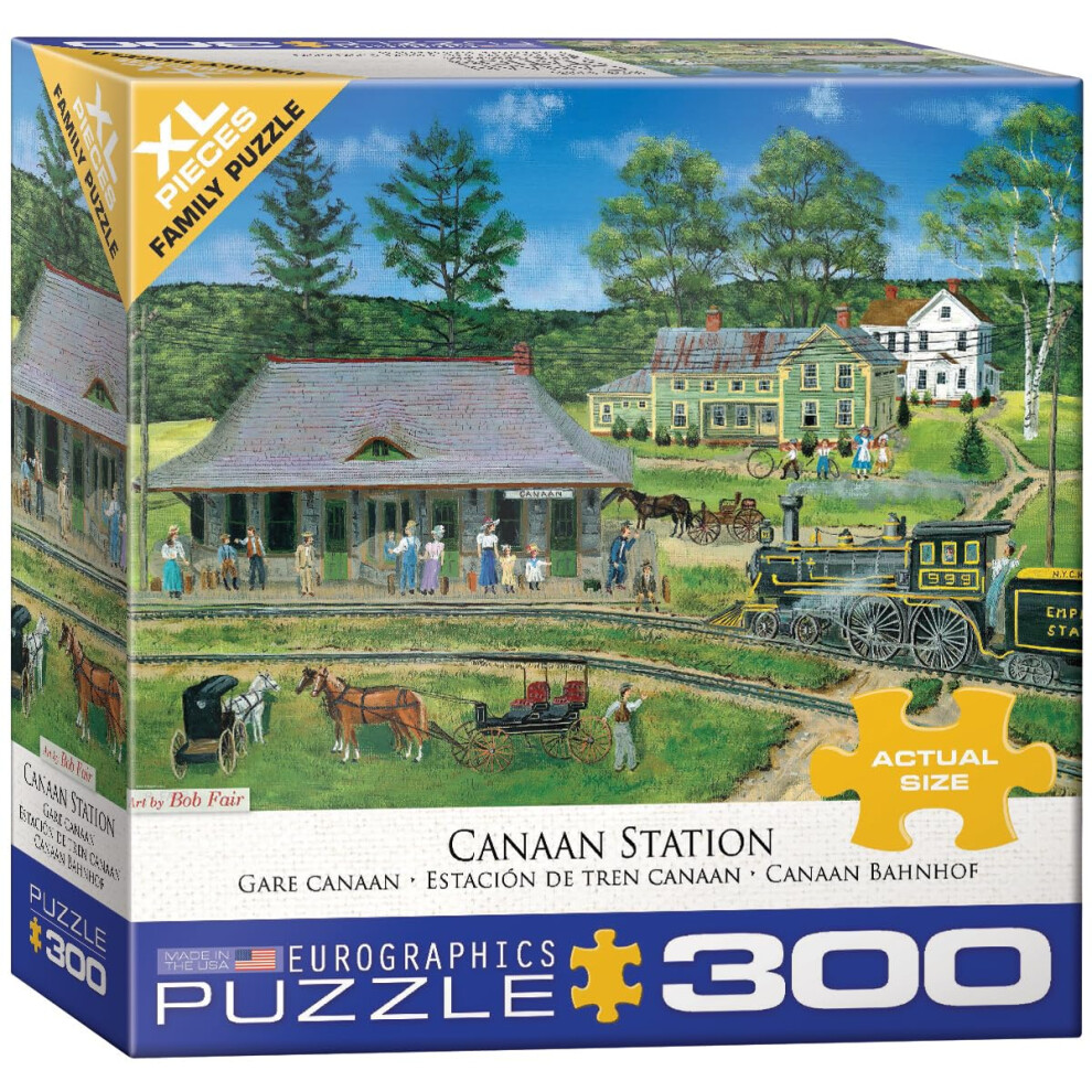 Puzzle Eurographics 5388 Station Canaan 300 Pi Ces-image
