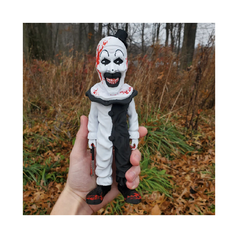 (Clown) Terrifier Halloween Statue Art The Clown Horror Figure Killer Sculpture Scary