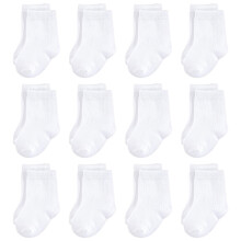 Toccata da Nature Baby Boys Organic Basic Casual Sock White 12 Pack 0-6 mesi US
