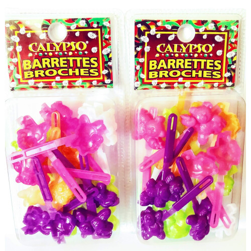 Calypso Calypso Hair Barrettes-Bears-Multiple Colors 2