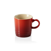 Le creuset Stoneware Espresso Mug 100 ml-cerise cherry red