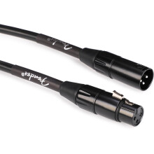 Fender Professional Series Microphone Cable, Guitar Cable, Guitar Accessories, XLR, Black, 15ft